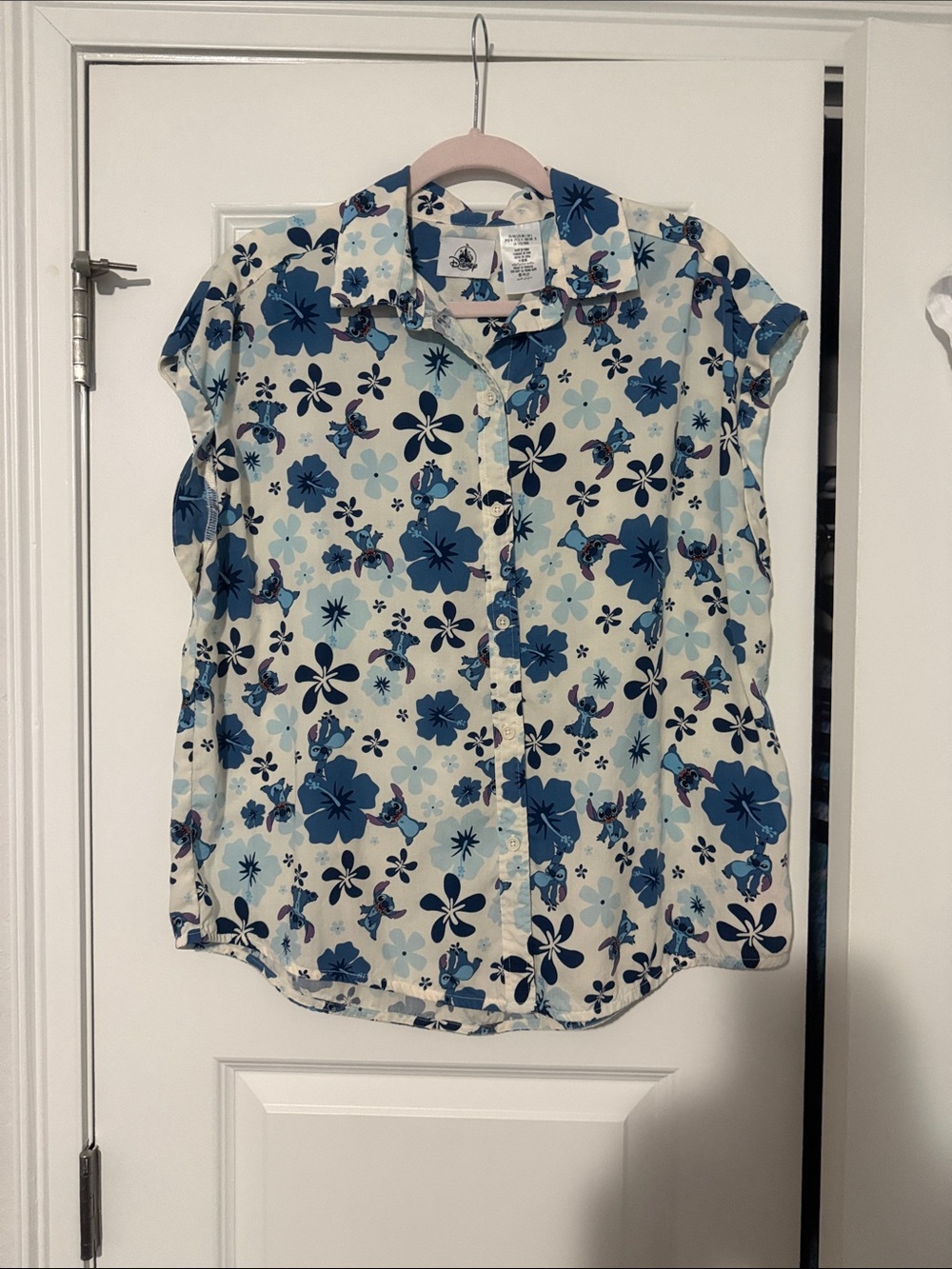 Disney Stitch floral flowy top